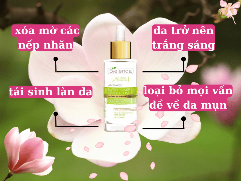 Serum Xóa Nếp Nhăn Sáng Da Bielenda Chính Hãng Ba Lan - cải thiện mọi nếp nhăn có trên da cam-nang-lam-dep - 1