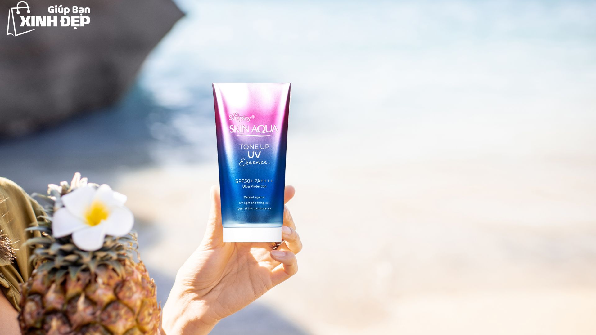 Kem chống nắng Rohto Skin Aqua Tone Up Essence: Bí quyết bảo vệ làn da hoàn hảo dưới ánh nắng cam-nang-lam-dep - 1