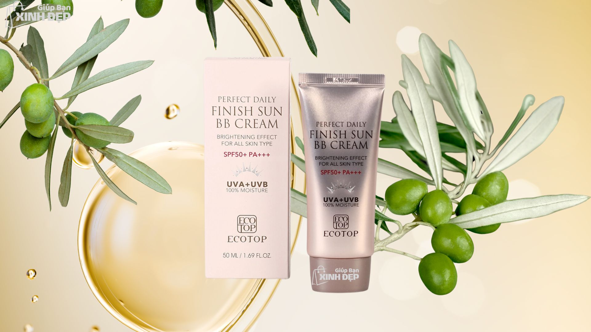 Kem chống nắng Perfect Daily Ecotop: Bảo vệ da tối ưu cho mọi loại da