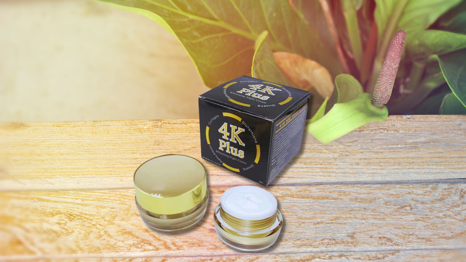 Kem Dưỡng Trắng Da Nhân Sâm 4K Plus - Giải Pháp Cho Làn Da Sáng