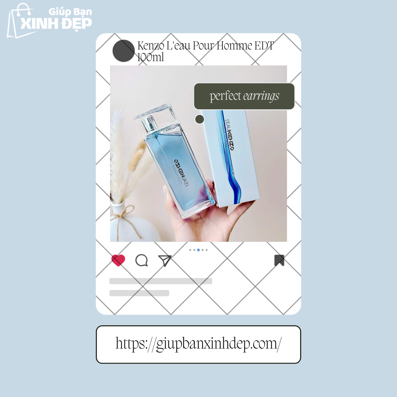 Nước Hoa Nam Kenzo L'eau Pour Homme EDT 100ml - Sư Khác Biệt Của Quý Ông