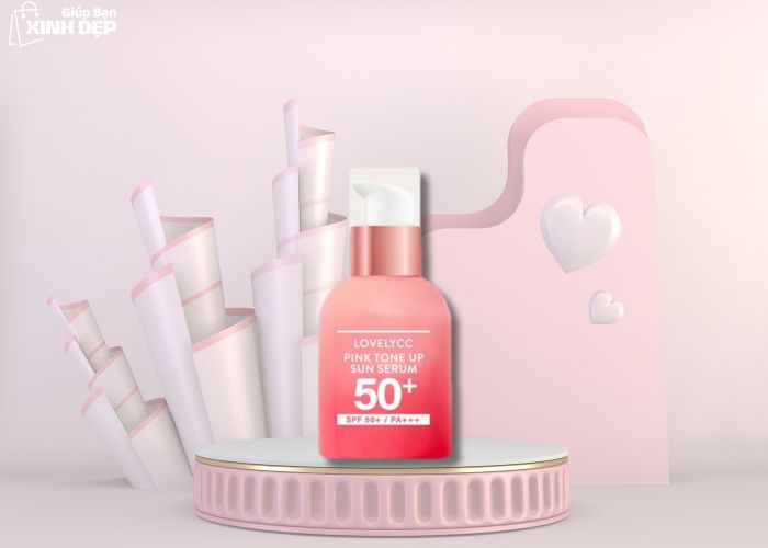 Serum chống nắng LovelyCC Pink Tone Up Sun: Sự kết hợp hoàn hảo giữa chống nắng và dưỡng da