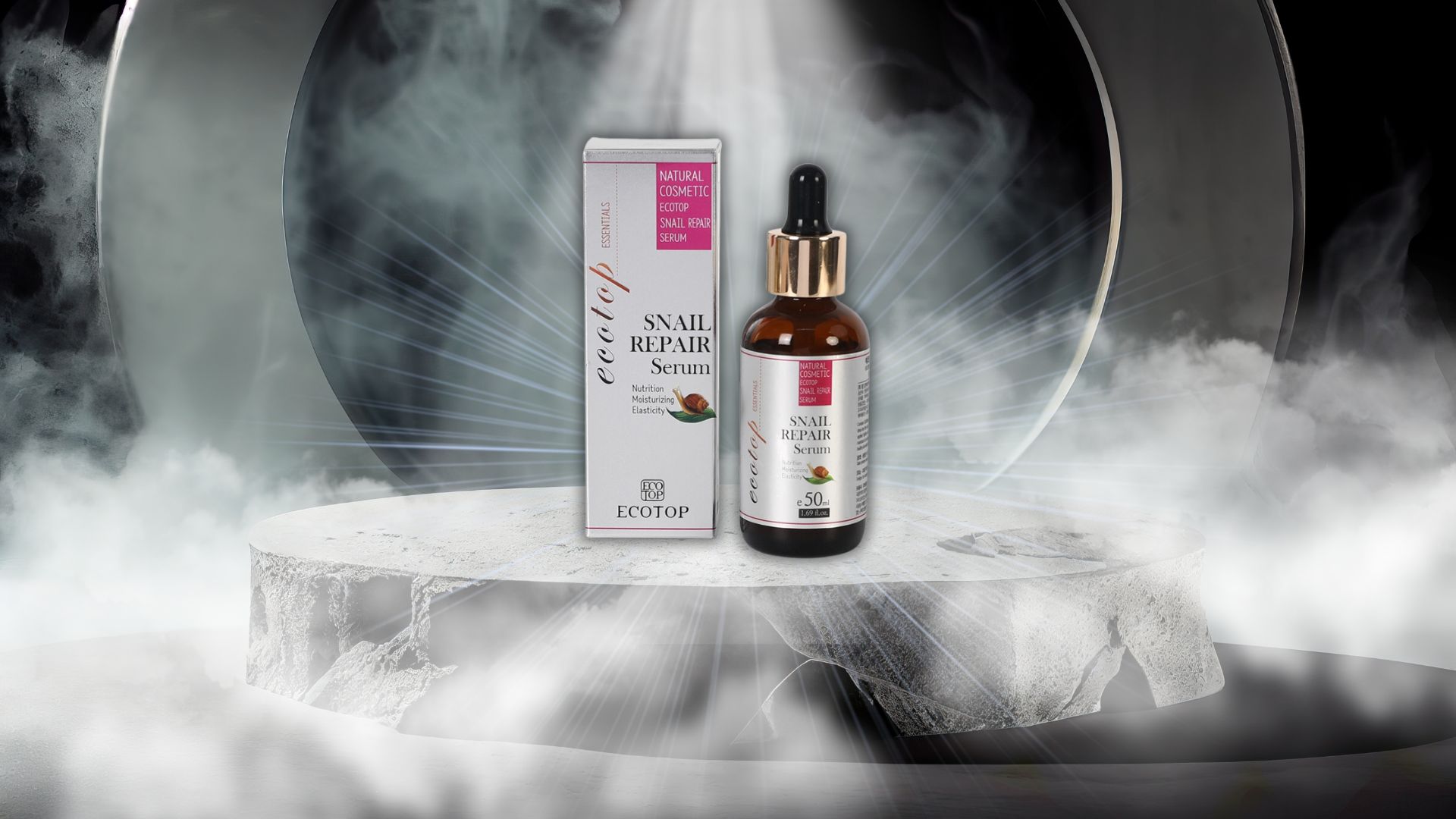 Serum Dưỡng Ẩm Ốc Sên Snail Repair ECOTOP: Giải Pháp Tối Ưu Cho Làn Da Ẩm Mượt