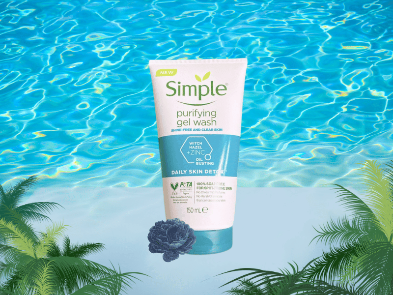 Sữa Rửa Mặt Simple Purifying gel wash - chăm sóc da tự nhiên