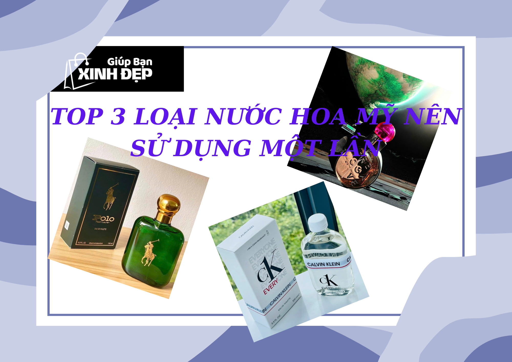 Top 3 Loại Nước Hoa Của Mỹ Nên Sử Dụng Một Lần