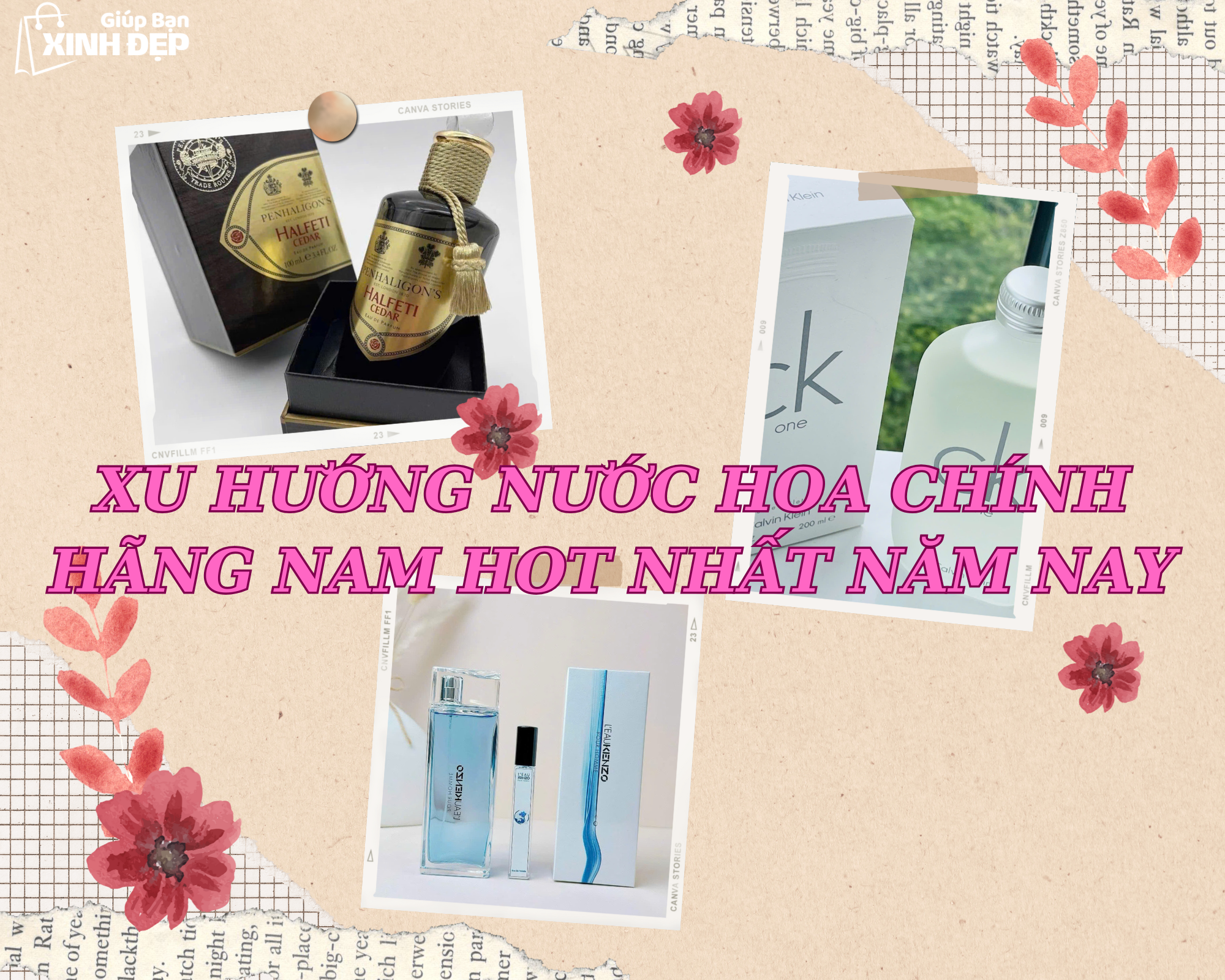 Xu hướng nước hoa chính hãng nam hot nhất năm nay