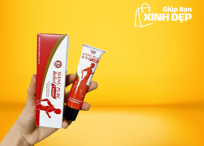 Dầu Nóng Xoa Bóp Siang Pure Relief Cream Thái Lan-1