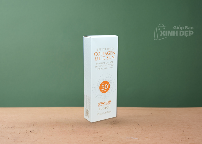 Kem Chống Nắng Collagen Mild Sun Ecotop chính hãng-1