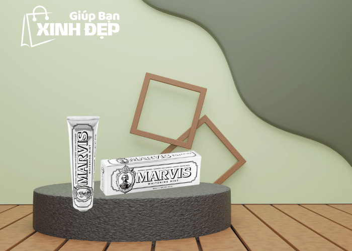 Kem Đánh Răng Marvis Whitening Mint 85ml Ý-2