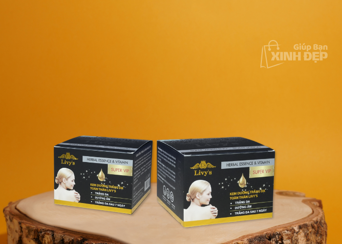 Kem Dưỡng Trắng Da Body Livy Đen Thái Lan-2