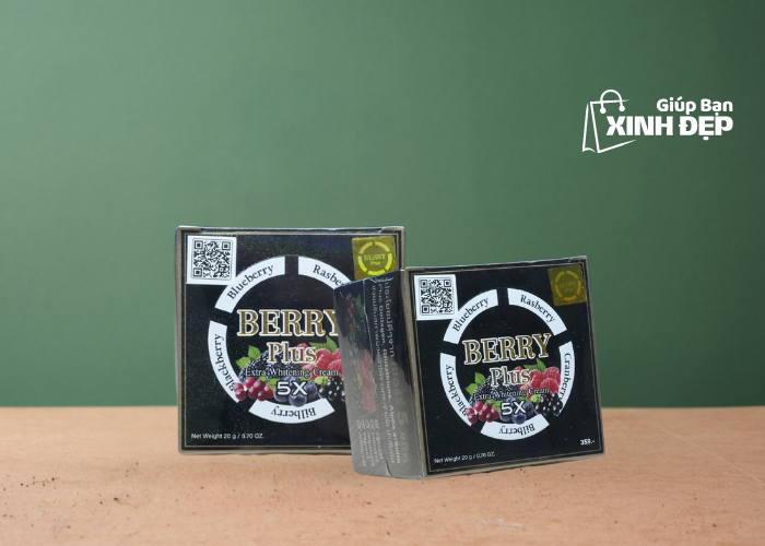 Kem Dưỡng Trắng Da Trị Nám Berry Plus Extra Whitening Cream Thái Lan-3