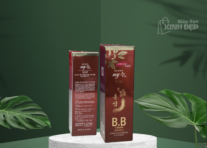 Kem Nền BB Cream Hồng Sâm Đỏ My Gold-3
