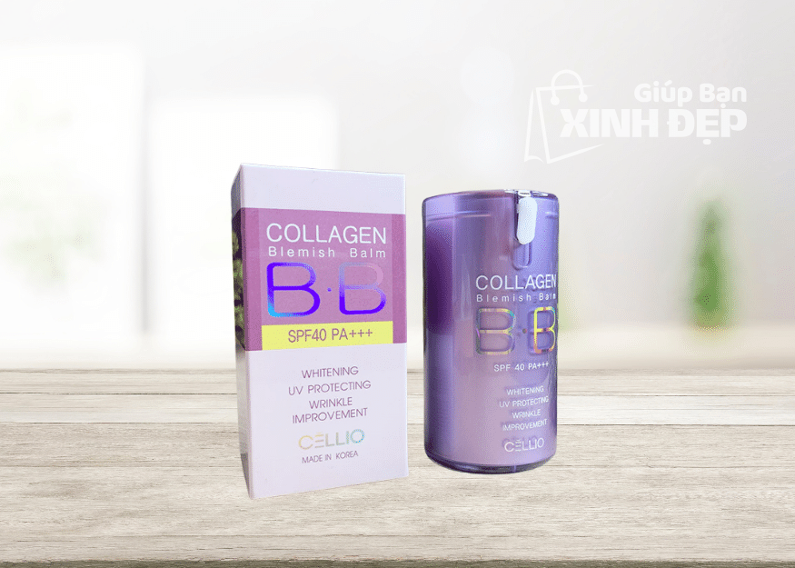 Kem Nền Cellio Collagen Blemish Balm B.B SPF40 PA-2