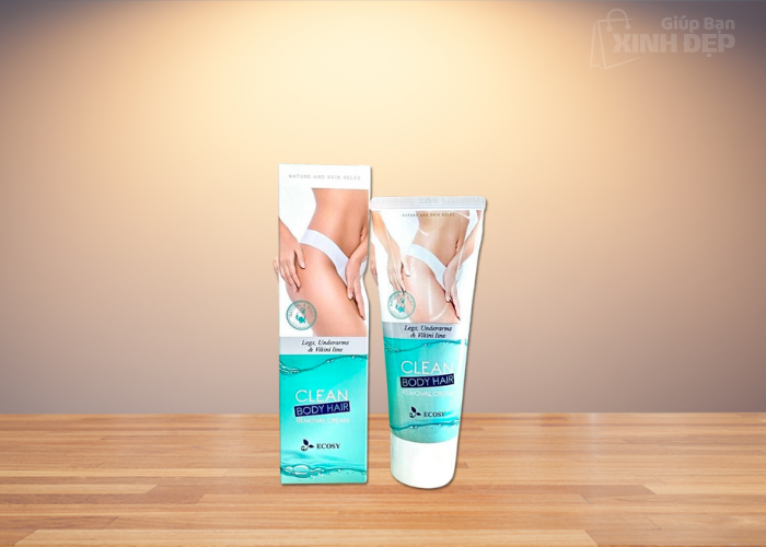 Kem Tẩy Lông Toàn Thân Clean Body Hair Removal Cream ECOSY-1