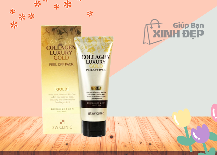 Mặt Nạ Vàng Tinh Chất Collagen And Luxury Gold Peel Off Pack-1