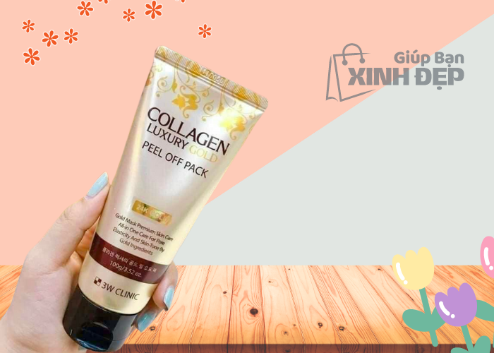 Mặt Nạ Vàng Tinh Chất Collagen And Luxury Gold Peel Off Pack-2