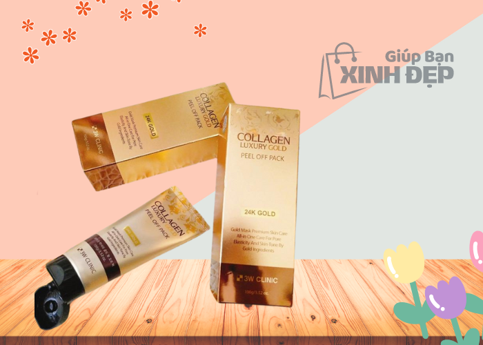 Mặt Nạ Vàng Tinh Chất Collagen And Luxury Gold Peel Off Pack-3