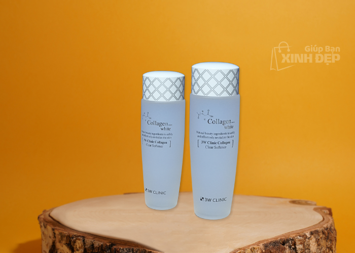 Nước Hoa Hồng Làm Trắng Da 3W Clinic Collagen-3