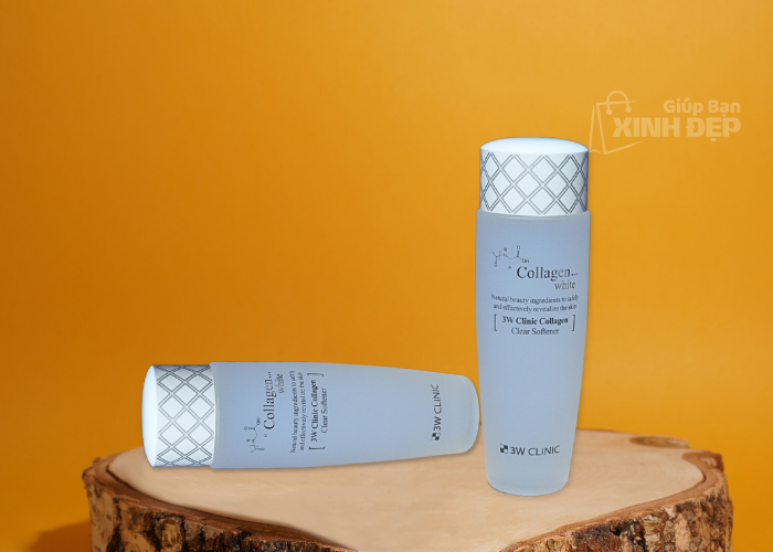 Nước Hoa Hồng Làm Trắng Da 3W Clinic Collagen-4