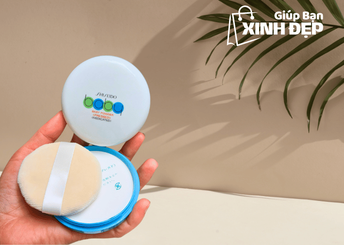Phấn Rôm Shiseido Baby Powder Nhật Bản Chính Hãng-1
