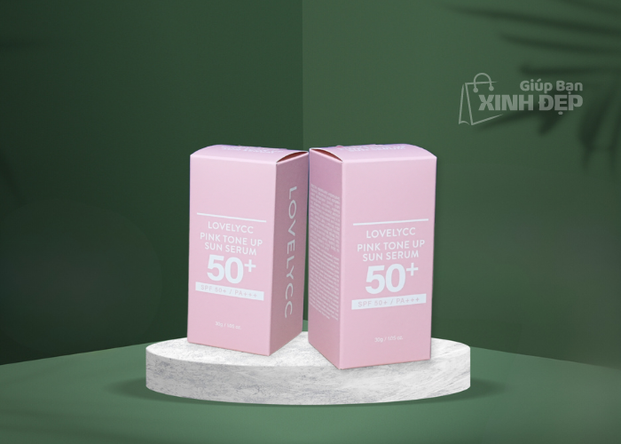 Serum Chống Nắng LovelyCC Pink Tone Up Sun-3