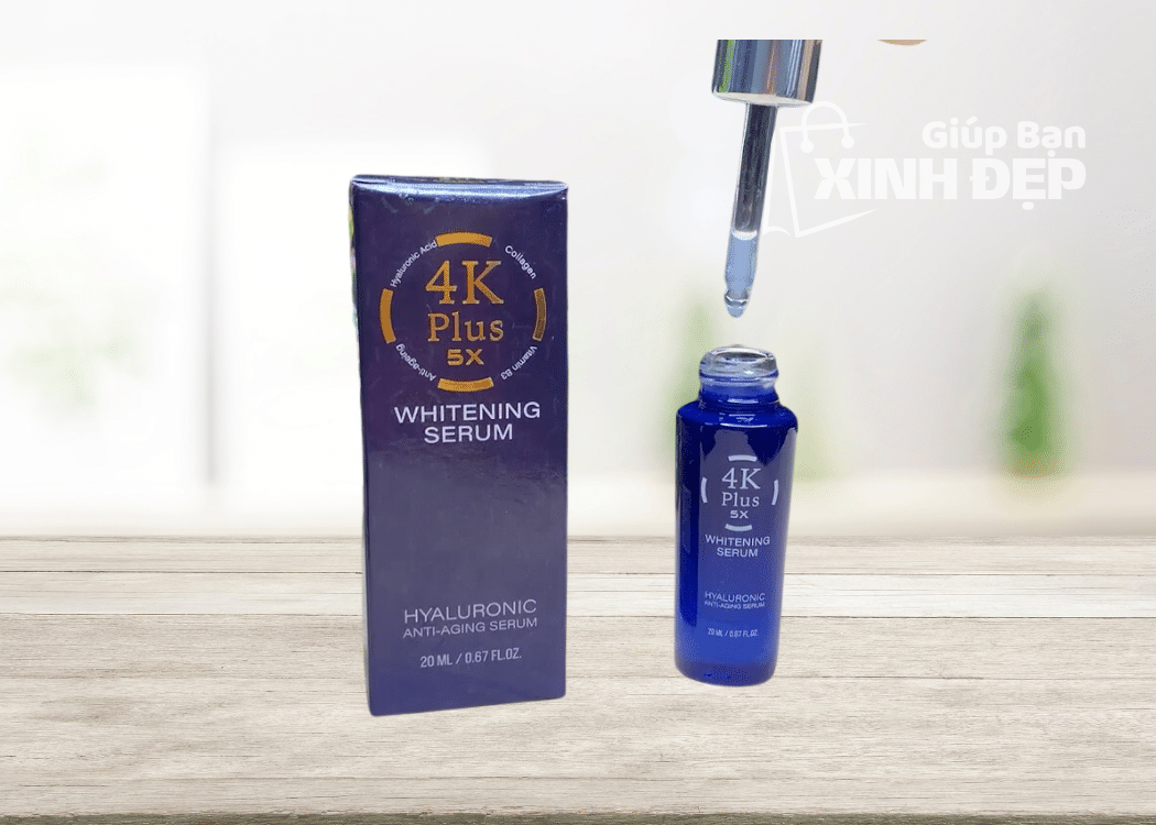 Serum Dưỡng Da 4K Plus 5X Whitening Thái Lan-1