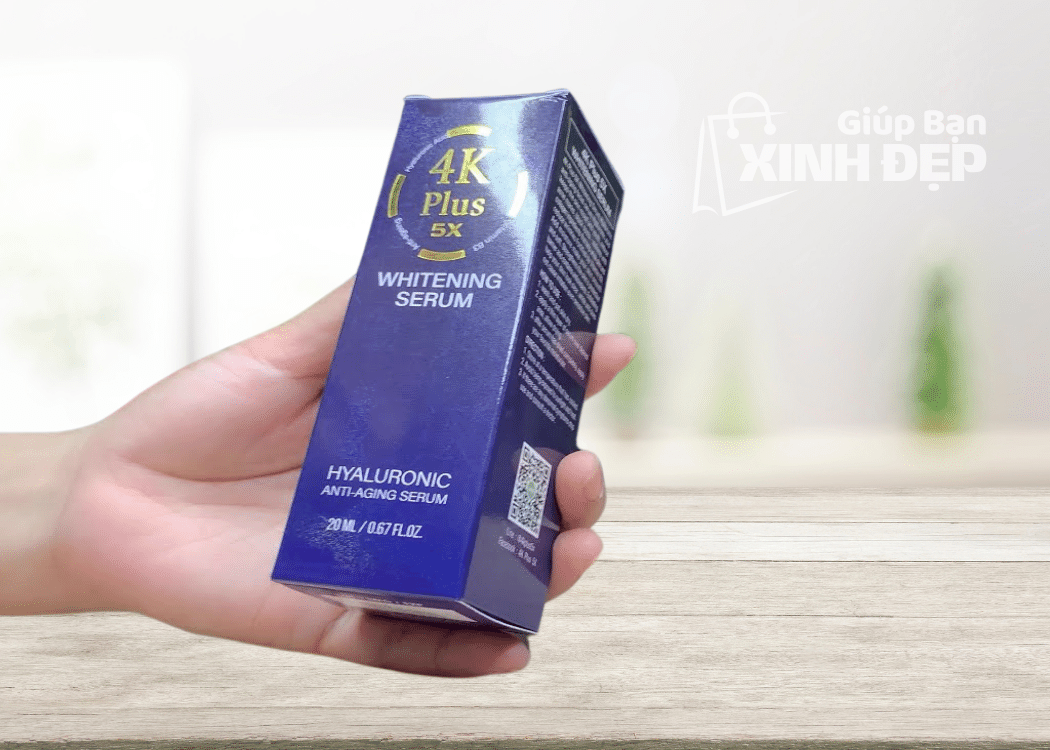 Serum Dưỡng Da 4K Plus 5X Whitening Thái Lan-5