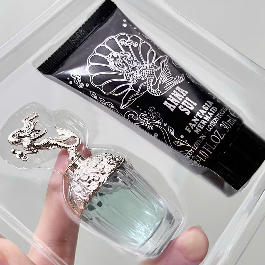 Set nước hoa và lotion ANNA SUI Fantasia dành cho nữ-1