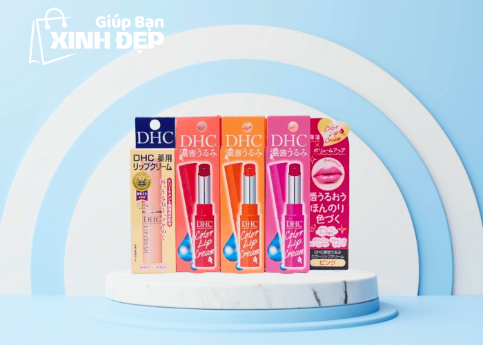 Son dưỡng có màu DHC Color Lip Cream của Nhật Bản-1