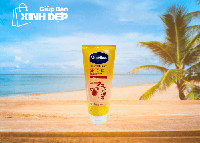 Sữa Dưỡng Thể Vaseline Healthy Bright SPF50+/PA++++ 320ml-1