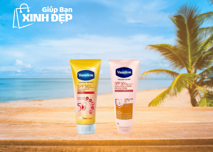 Sữa Dưỡng Thể Vaseline Healthy Bright SPF50+/PA++++ 320ml-2
