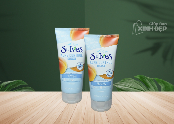 Sữa rửa mặt Tẩy Tế Bào Chết Hương Mơ St.Ives-2