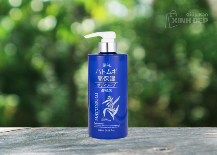 Sữa tắm Hatomugi ý dĩ chai xanh-1