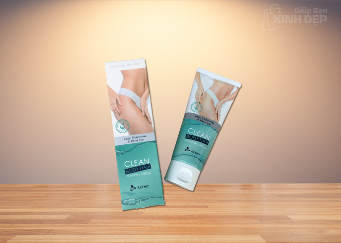 Kem Tẩy Lông Toàn Thân Clean Body Hair Removal Cream ECOSY