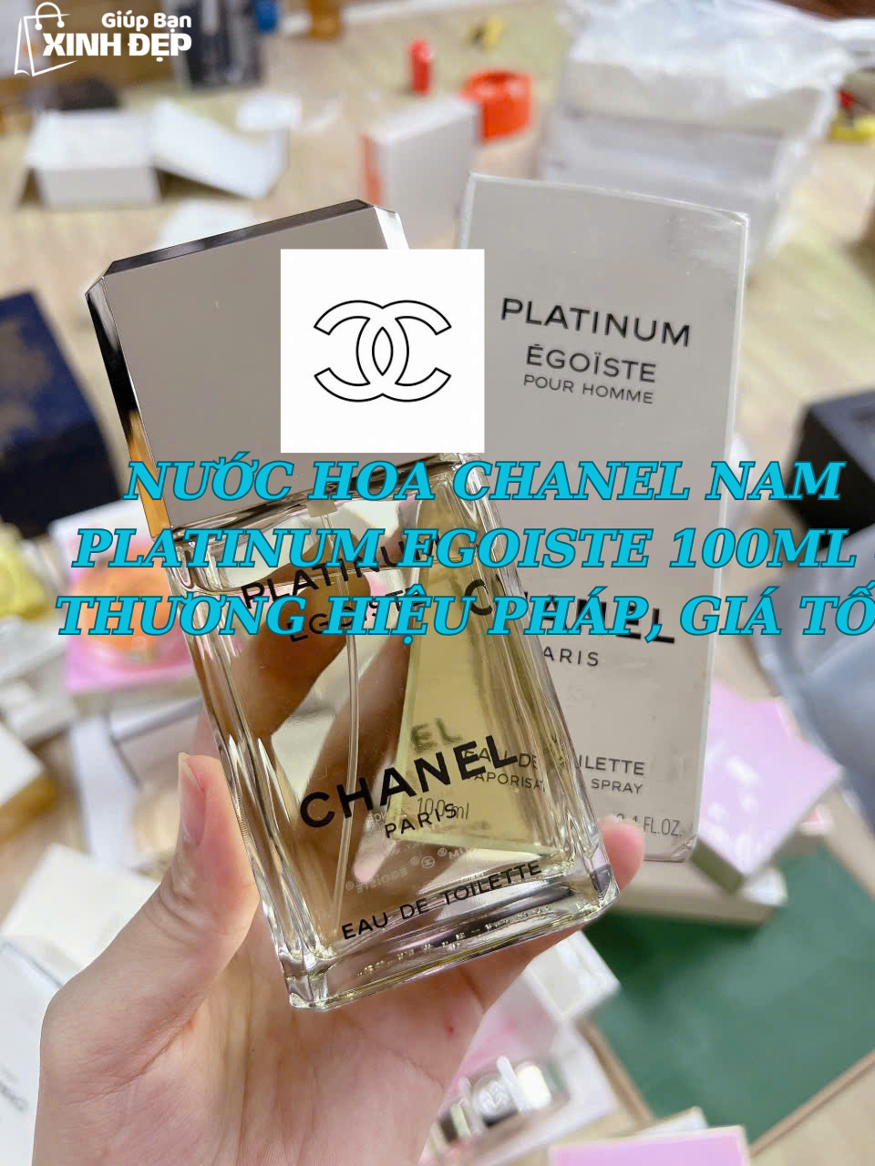 Nước Hoa Chanel Nam Platinum Egoiste 100ml - Thương Hiệu Pháp, Giá Tốt