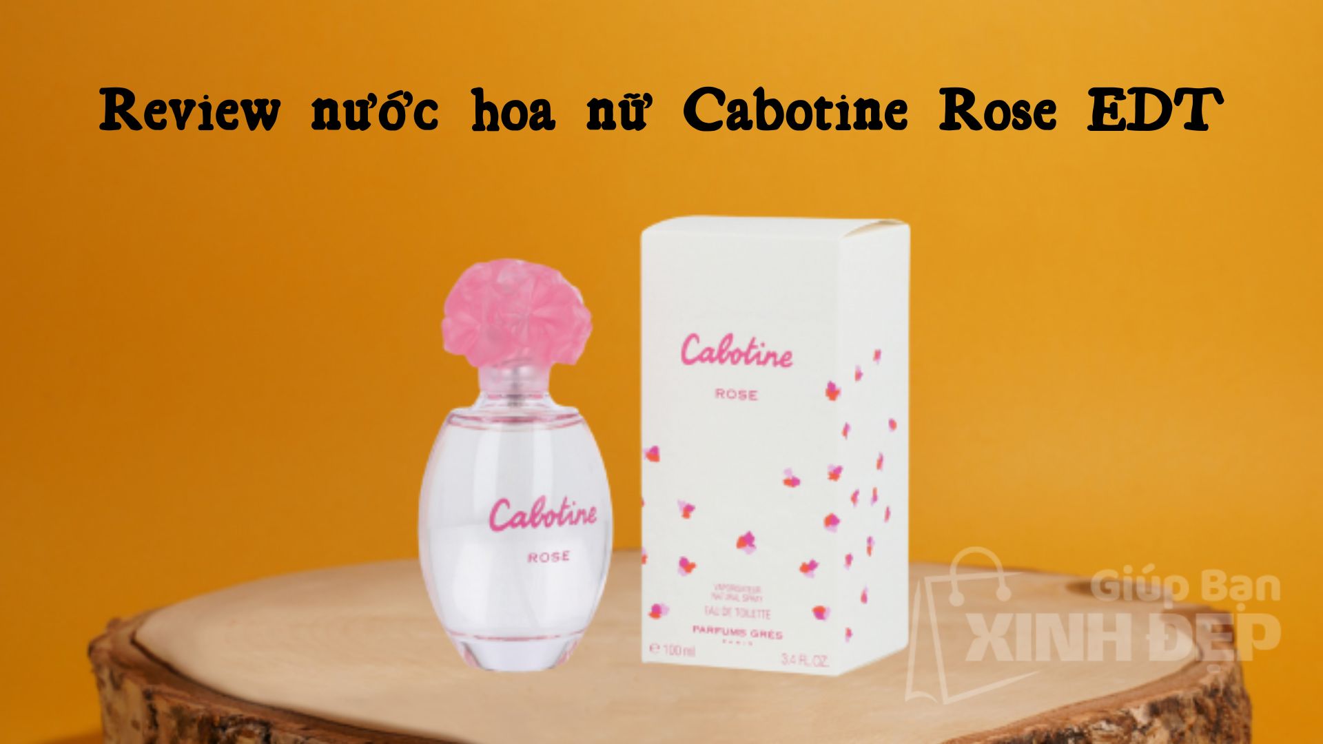 Review nước hoa nữ Cabotine Rose EDT