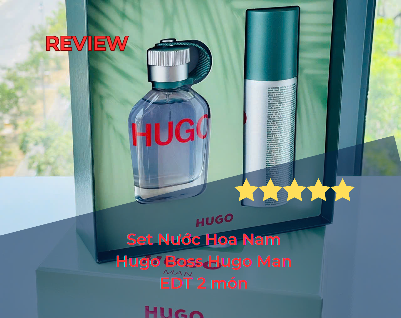 Review Set Nước Hoa Nam Hugo Boss Hugo Man EDT 2 Món