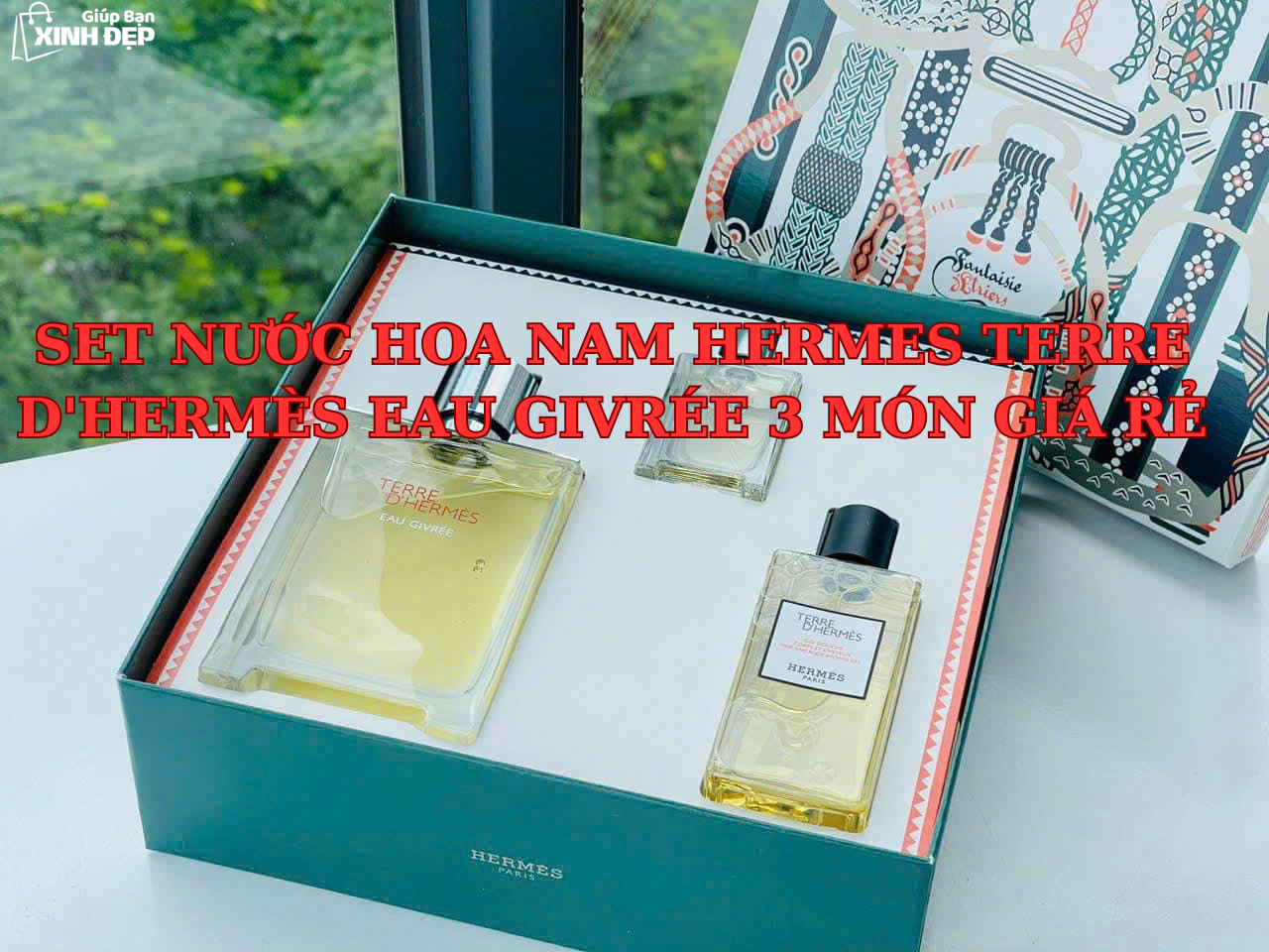 Set Nước Hoa Nam Hermes Terre d'Hermès Eau Givrée 3 Món Giá Rẻ