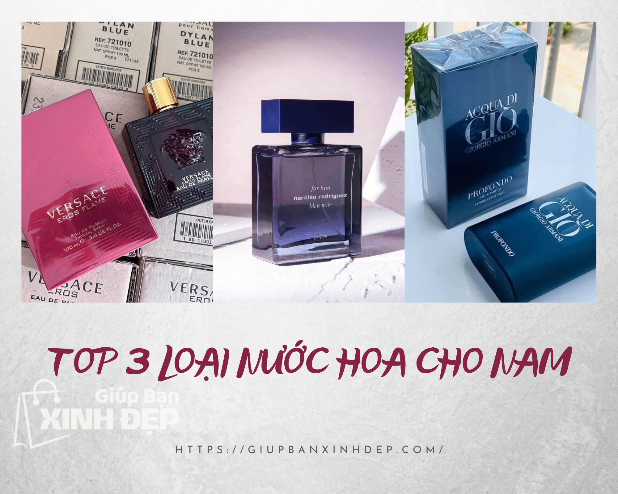 Top 3 Loại Nước Hoa Phù Hợp Cho Bạn Nam