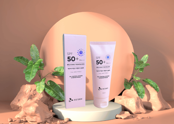 Kem Chống Nắng Ecosy Mild Daily Sun Block SPF50 Plus PA