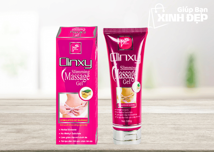 Kem Xoa Tan Mỡ Bụng Clinxy Slimming Massage Gel