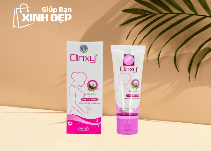 Lotion Ngăn Ngừa Rạn Da Bà Bầu Clinxy 50g