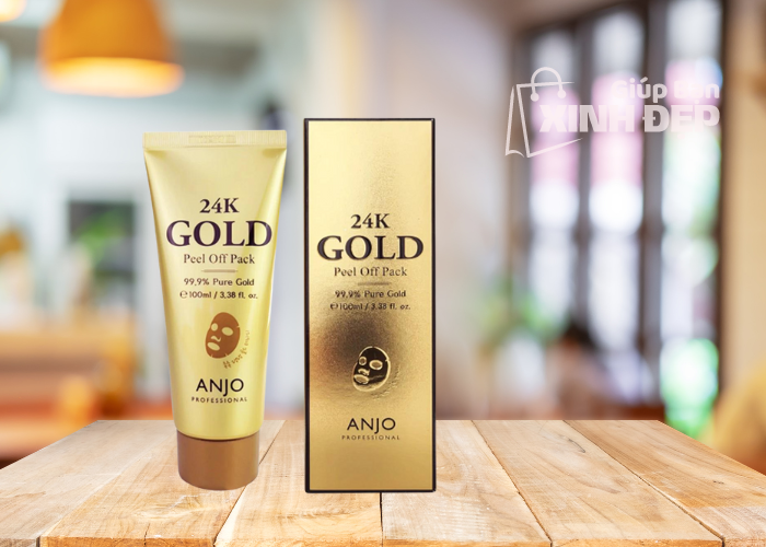 Mặt Nạ Lột Tinh Chất Vàng 24K Gold Peel Off Pack Anjo Hàn Quốc