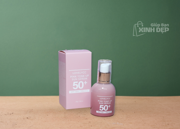 Serum Chống Nắng LovelyCC Pink Tone Up Sun