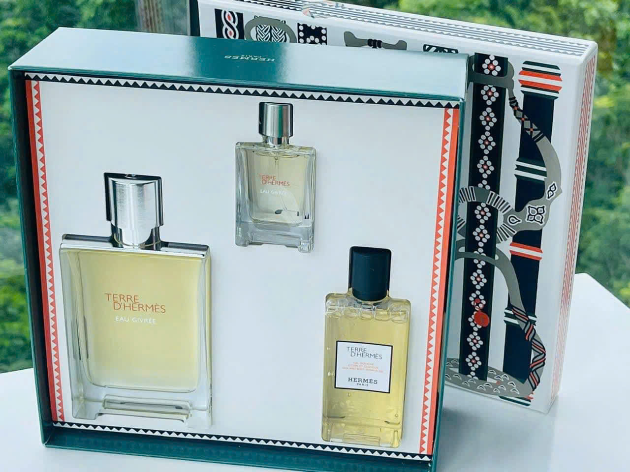 Set nước hoa nam Hermes Terre d'Hermès Eau Givrée 3 món