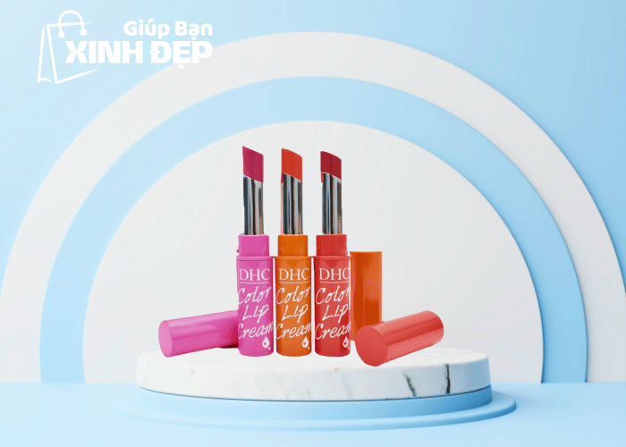 Son dưỡng có màu DHC Color Lip Cream của Nhật Bản