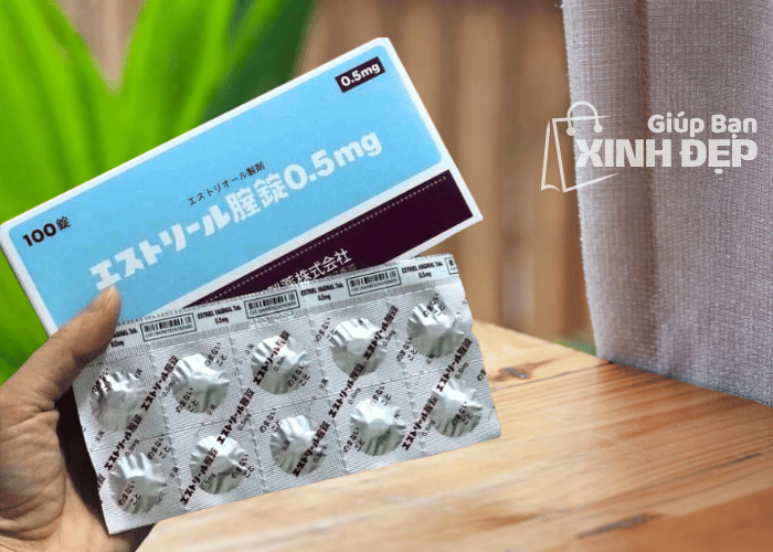 Viên đặt phụ khoa Estoril 0.5mg Xách Tay từ Nhật Bản