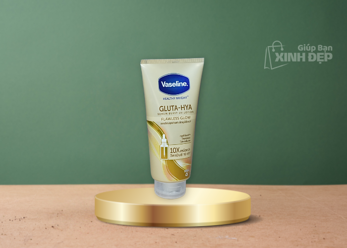 Dưỡng Thể Trắng Da Vaseline Healthy Bright Gluta-Hya Serum Burst Thái Lan-1