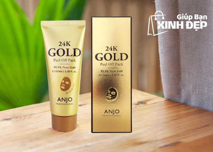 Mặt Nạ Lột Tinh Chất Vàng 24K Gold Peel Off Pack Anjo Hàn Quốc-2