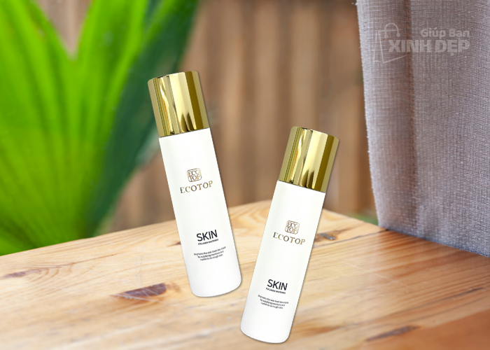 Nước Hoa Hồng Dưỡng Trắng Da Gold Collagen Whitening Skin ECOTOP-2